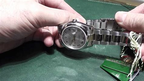 rolex oyster datejust band|how to adjust rolex band.